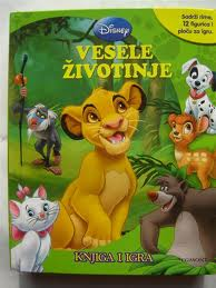 vesele životinje knjiga i igra volt dizni 