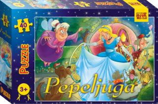 puzzle 40 pc pepeljuga  
