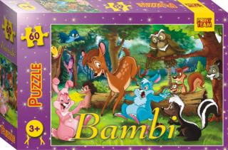 puzzle 60 pc bambi  