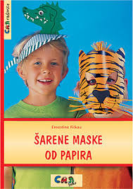 šarene maske od papira e fitkau 