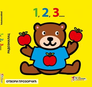 otvori prozorcic 1,2,3 ballon book 