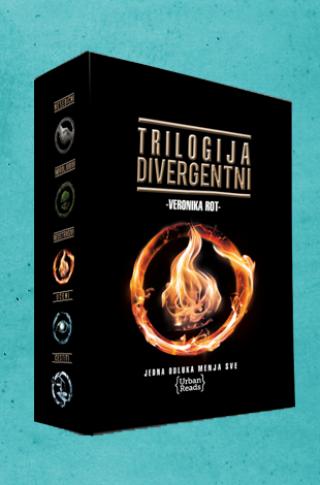 trilogija četiri (komplet) veronika rot 
