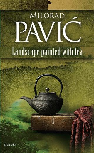 landscape painted with tea milorad pavić 