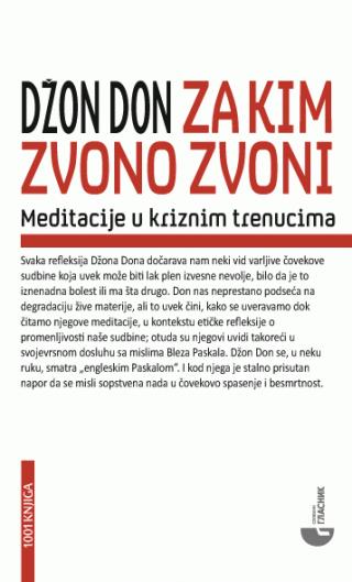 za kim zvono zvoni meditacije u kriznim trenucima džon don 