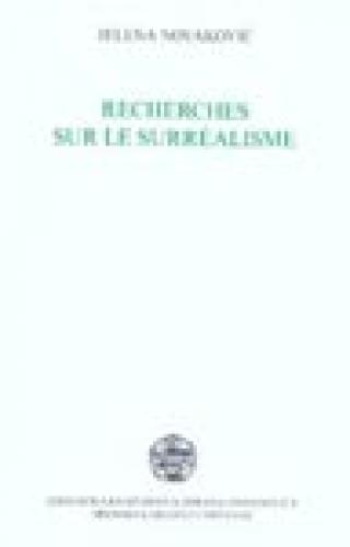 recherches sur le surréalisme jelena novaković 