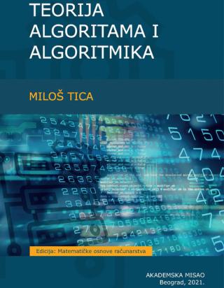 teorija algoritama i algoritmika miloš tica 