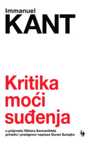 kritika moći suđenja immanuel kant 