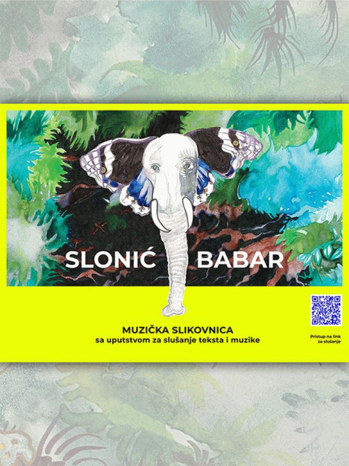 slonić babar muzička slikovnica 