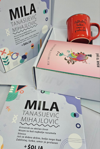 mila tanasijević mihajlović komplet od 5 knjiga crvena šolja mila tanasijević mihajlović 
