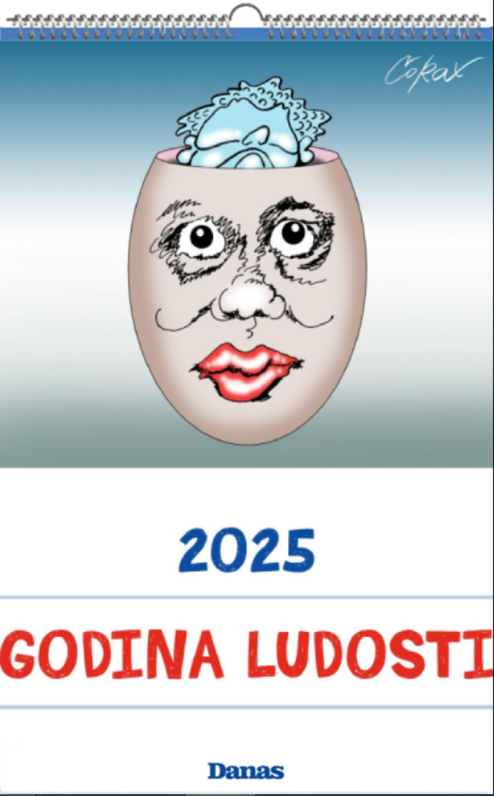 zidni kalendar corax godina ludosti 