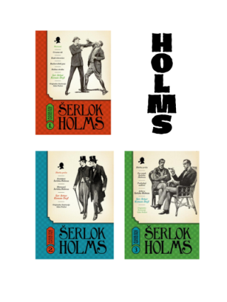 komplet šerlok holms, sabrani romani i priče i, ii, iii artur konan dojl 