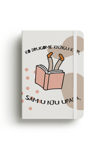 notes ko drugome knjigu kupi, sam u nju upada makart 