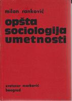 opšta sociologija umetnosti  