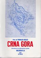 crna gora literatura na njemačkom jeziku bibliografija  