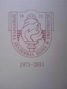 crnogorska akademija nauka i umjetnosti  