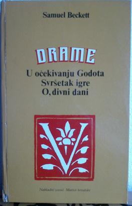 drame u očekivanju godota svršetak igre o, divni dani  