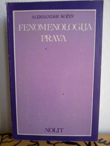 fenomenologija prava 