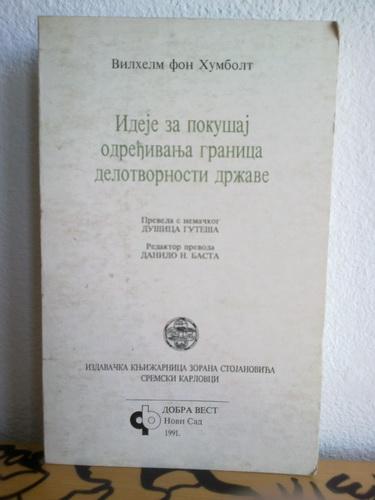 ideja za pokušaj određivanja granica delotvornosti države 