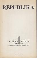 miroslav krleža (1893 1981) podravski motivi i oko njih  