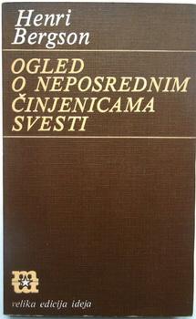 ogled o neposrednim činjenicama svesti  
