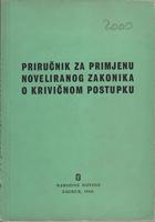 priručnik za primjenu noveliranog zakonika o krivičnom postupku  