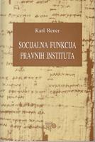 socijalna gunkcija pravnih institucija (prilog kritici građanskog društva)  