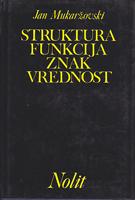 struktura funkcija znak vrednost ogledi iz estetike i poetike  