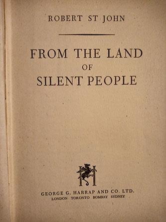 from the land of silent people 