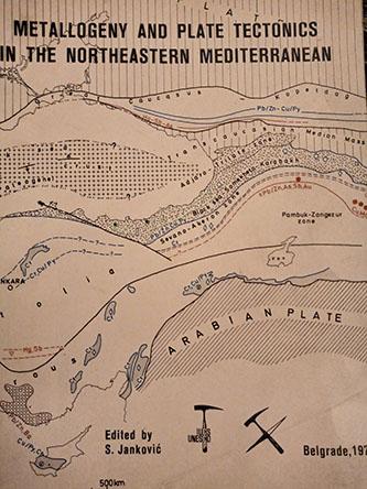 metallogeny and plate tectonics in the northeastern mediterranean 