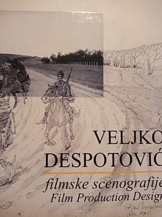 veljko despotović , filmske scenografije 